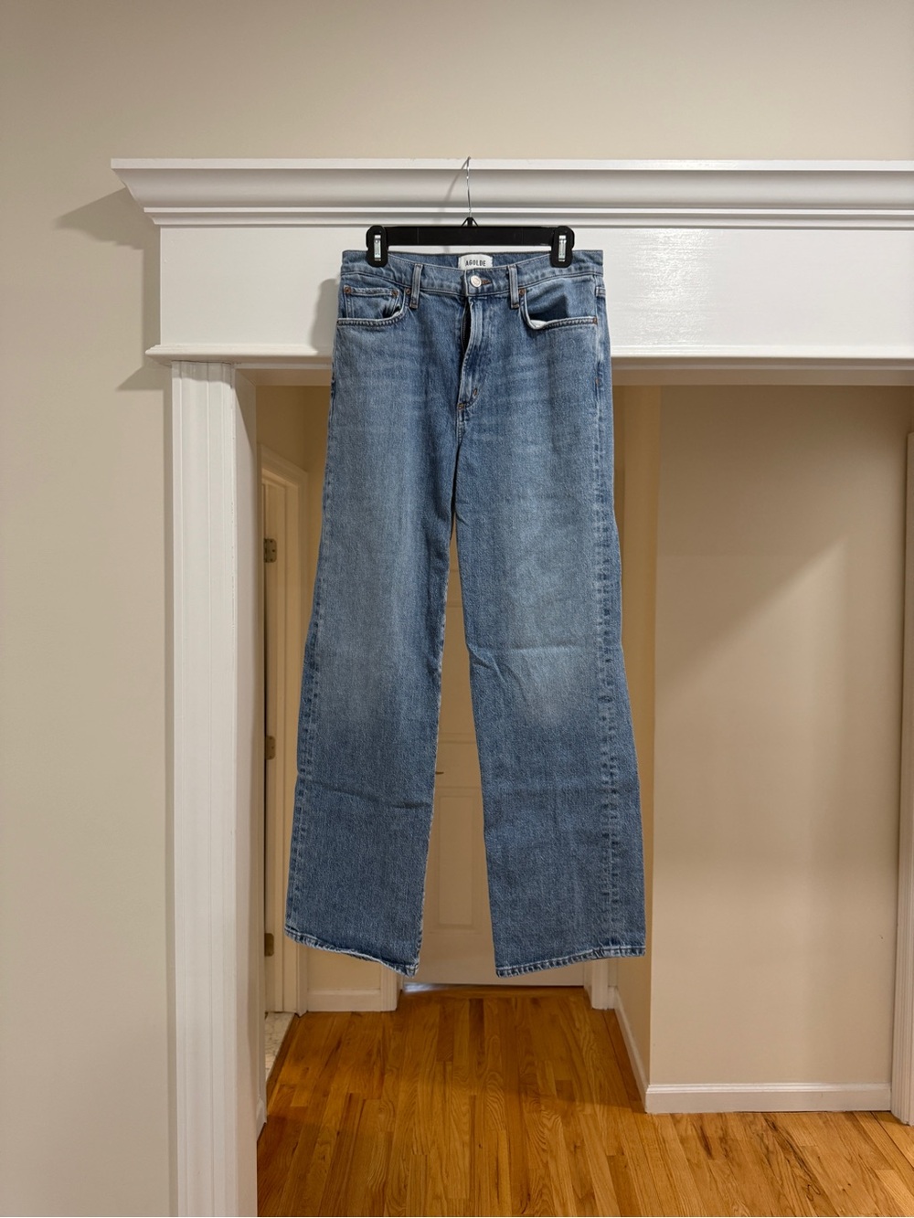 Agolde semi-wide leg jeans